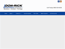 Tablet Screenshot of don-rick.com